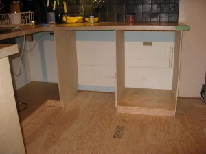 kitchen cabinet gable