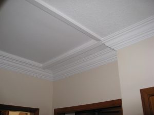 attic access crown moulding